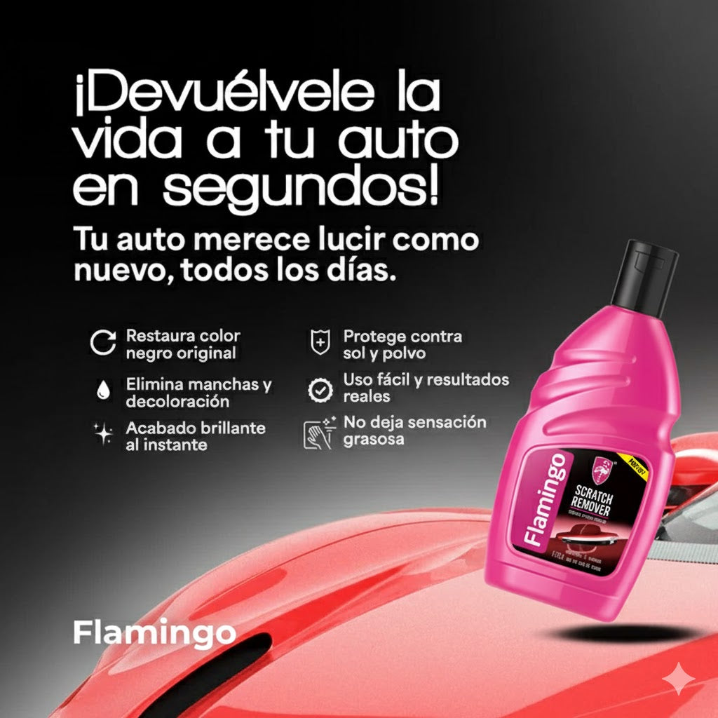 Flamingo™ - Restaurador de Plásticos Premium